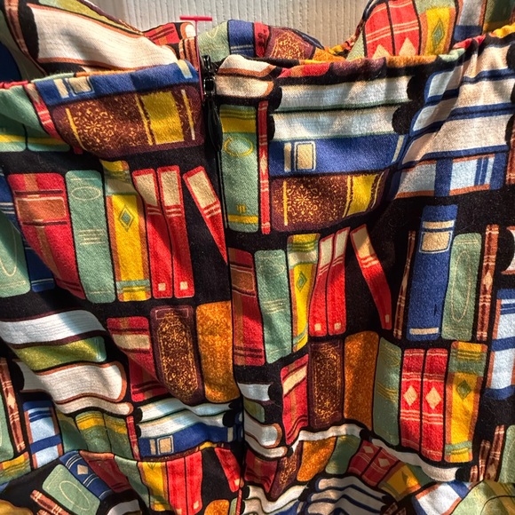 Pinup Book Print Dress - Picture 3 of 3